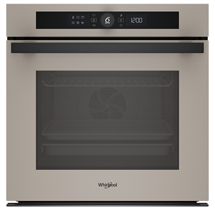 Whirlpool, 73 л, каталитическая очистка, бежевый - Интегрируемый духовой шкаф