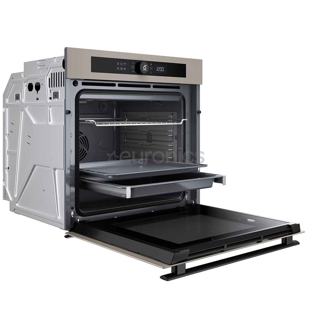 Whirlpool, 73 L, katalüütiline puhastus, beež - Integreeritav ahi