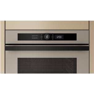 Whirlpool, 73 л, каталитическая очистка, бежевый - Интегрируемый духовой шкаф
