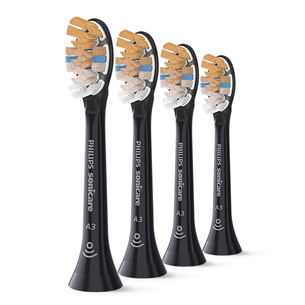 Philips Sonicare Premium All-in-One, 4 tk, must - Hambaharja otsikud HX9094/88