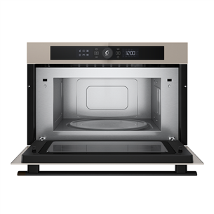 Whirlpool, 31 L, 1000 W, beige - Built-in microwave oven with grill
