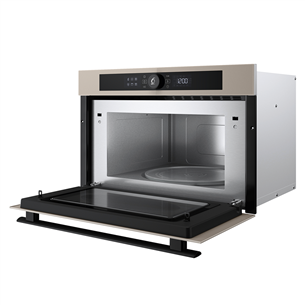 Whirlpool, 31 L, 1000 W, beige - Built-in microwave oven with grill