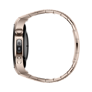 Huawei Watch 5, 42 mm, metal strap, sand gold - Smart watch