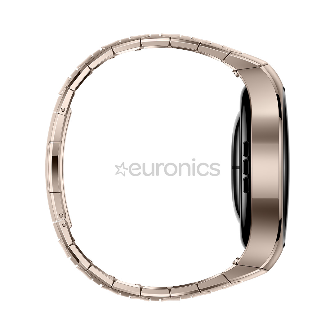 Huawei Watch 5, 42 mm, metal strap, sand gold - Smart watch
