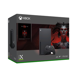 Microsoft Xbox Series X Diablo IV Bundle, 1 TB, must - Mängukonsool