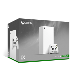 Microsoft Xbox Series X, Digital, 1 TB, robot white - Gaming consule