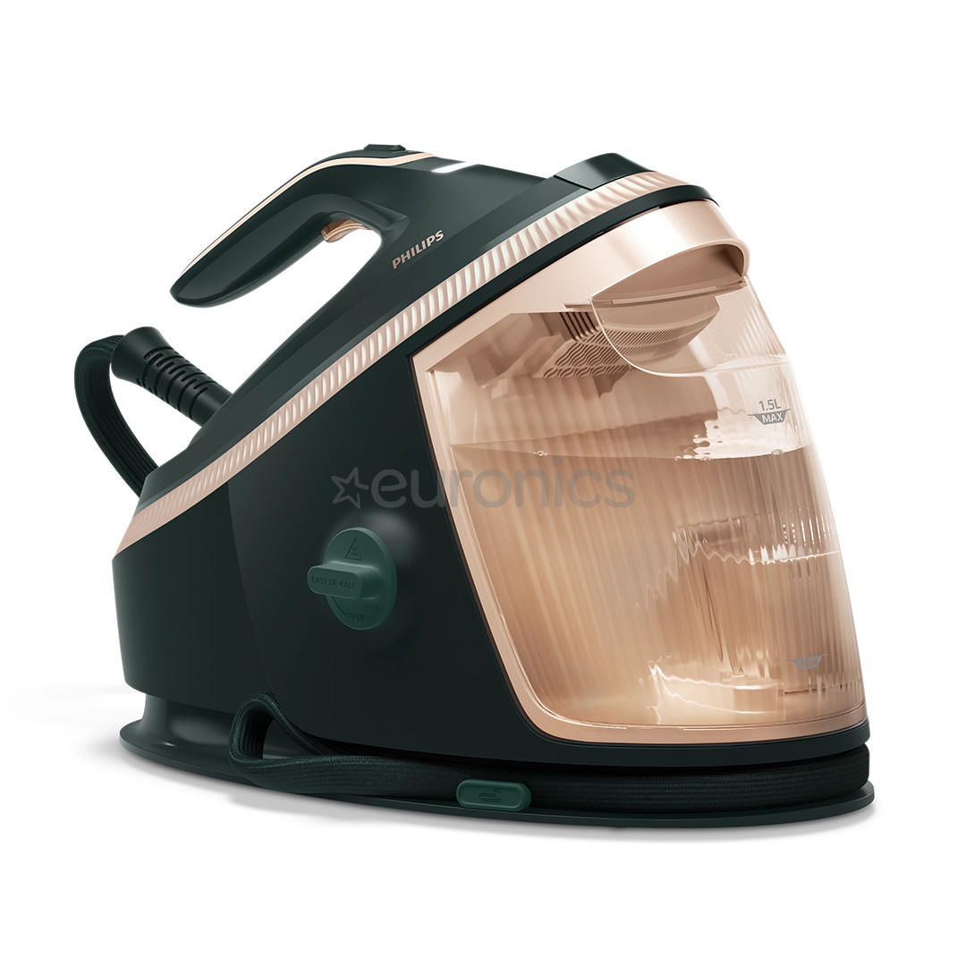 Philips 7000 Seeria PerfectCare, 3120 W, tumeroheline/kuldne - Triikimissüsteem