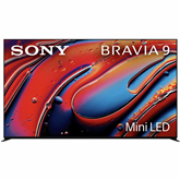 Sony Bravia 9 XR90, 75", 4K UHD, Mini-LED, must - Teler