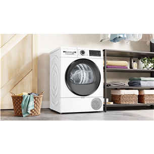 Bosch, Series 6, heat pump, 9 kg, depth 61.3 cm - Clothes dryer
