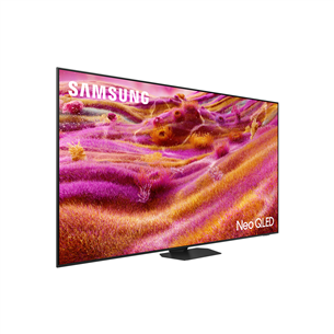 Samsung QN90F, 75'', 4K UHD, Neo QLED, Mini LED, must - Teler