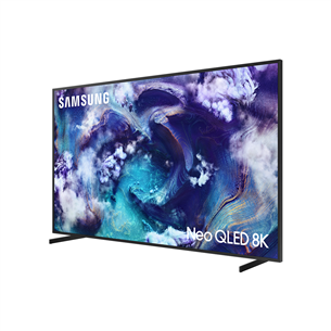Samsung QN900F, 85'', 8K, Neo QLED, Mini LED, must - Teler
