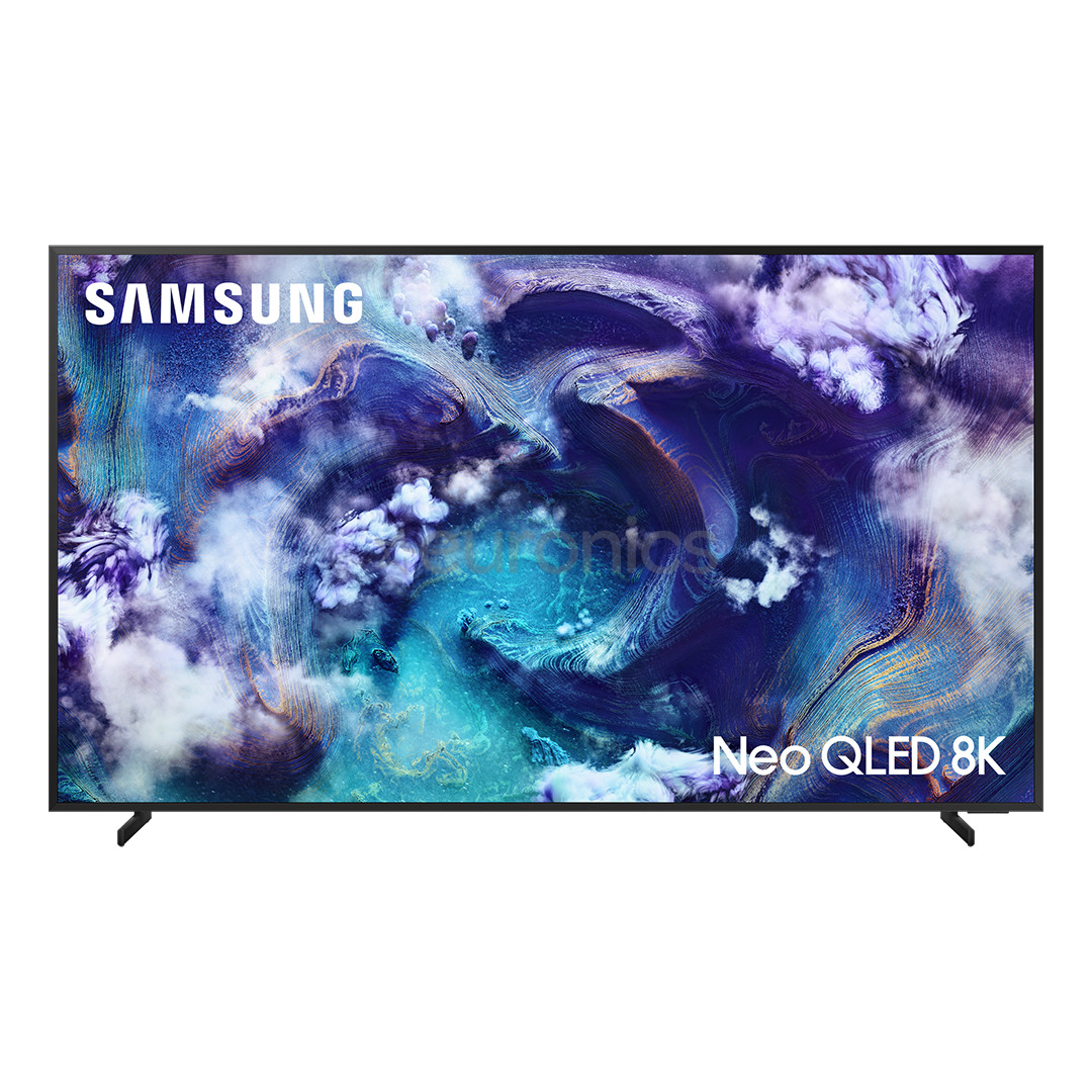Samsung QN900F, 75'', 8K, Neo QLED, Mini LED, must - Teler