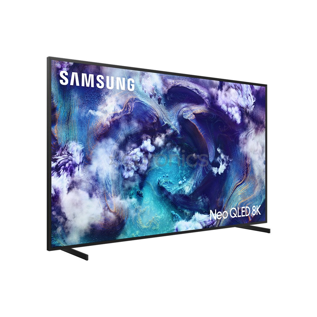 Samsung QN900F, 75'', 8K, Neo QLED, Mini LED, must - Teler
