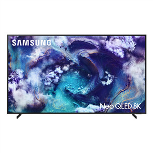Samsung QN900F, 65'', 8K, Neo QLED, Mini LED, must - Teler