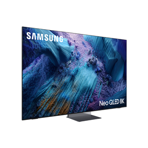 Samsung QN990F, 75'', 8K, Neo QLED, Mini LED, must - Teler