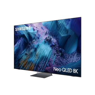 Samsung QN990F, 75'', 8K, Neo QLED, Mini LED, must - Teler