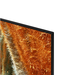 Samsung QN70F, 85'', 4K UHD, Neo QLED, Mini LED, must - Teler