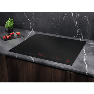 AEG 7000 Series SaphirMatt® Hob2Hood, ширина 58 см, без рамки, черный - Интегрируемая индукционная варочная панель