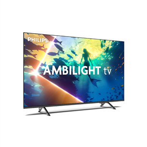 Philips PUS8010, 50'', 4K UHD, LED, black - TV