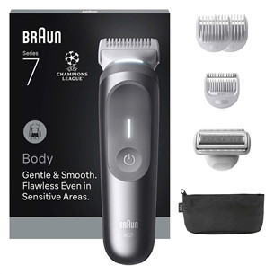 Braun Body Groomer Series 7, серебристый - Триммер BG7550