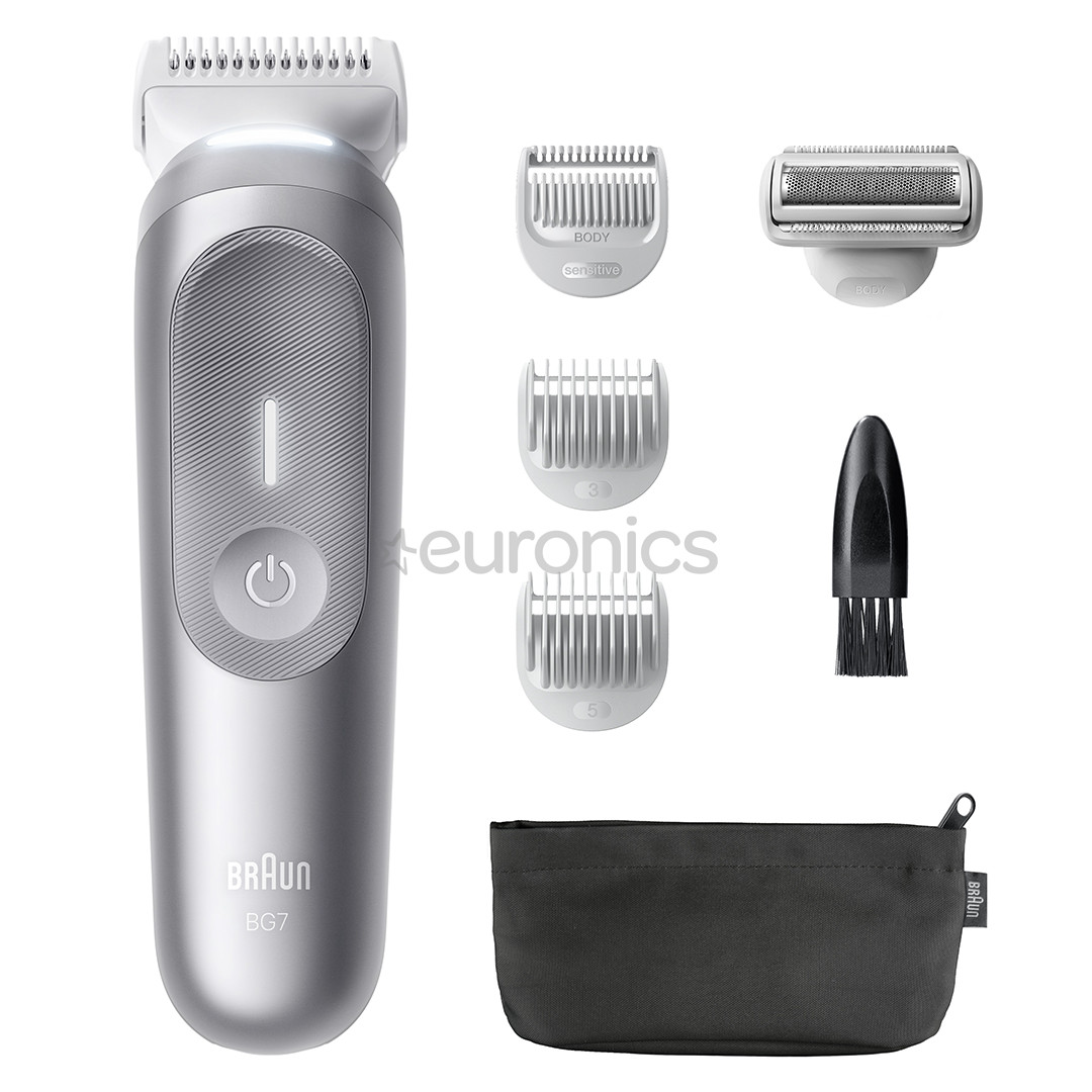 Braun Body Groomer Series 7, серебристый - Триммер
