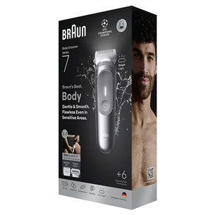Braun Body Groomer Series 7, серебристый - Триммер