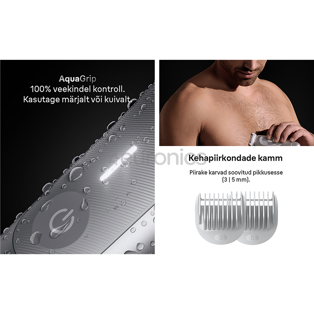 Braun Body Groomer Series 7, серебристый - Триммер