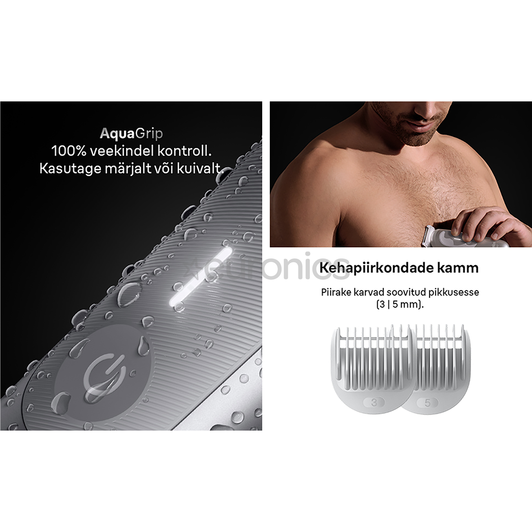 Braun Body Groomer Series 7, silver - Body groomer