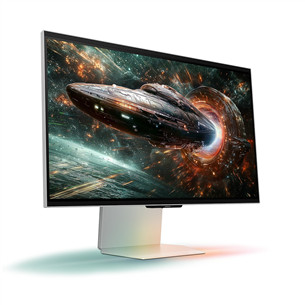 Samsung Odyssey 3D G90XF, 27'', 4K UHD, IPS, 165 Hz, hõbe - Monitor