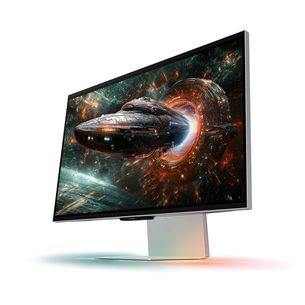 Samsung Odyssey 3D G90XF, 27'', 4K UHD, IPS, 165 Hz, hõbe - Monitor