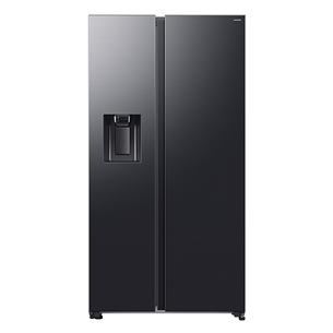 Samsung Bespoke AI, NoFrost, 640 L, kõrgus 179 cm, must - SBS-külmik RS70F64KEFEO