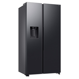 Samsung Bespoke AI, NoFrost, 640 L, height 179 cm, black - SBS-refrigerator