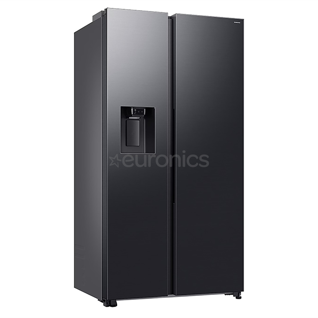 Samsung Bespoke AI, NoFrost, 640 л, высота 179 см, черный - SBS-холодильник