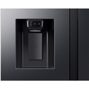 Samsung Bespoke AI, NoFrost, 640 л, высота 179 см, черный - SBS-холодильник