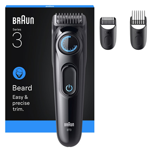 Braun Beard Trimmer Series 3, black - Beard trimmer BT3520