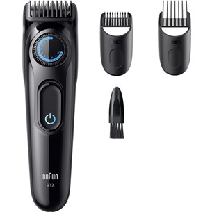 Braun Beard Trimmer Series 3, черный - Триммер для бороды