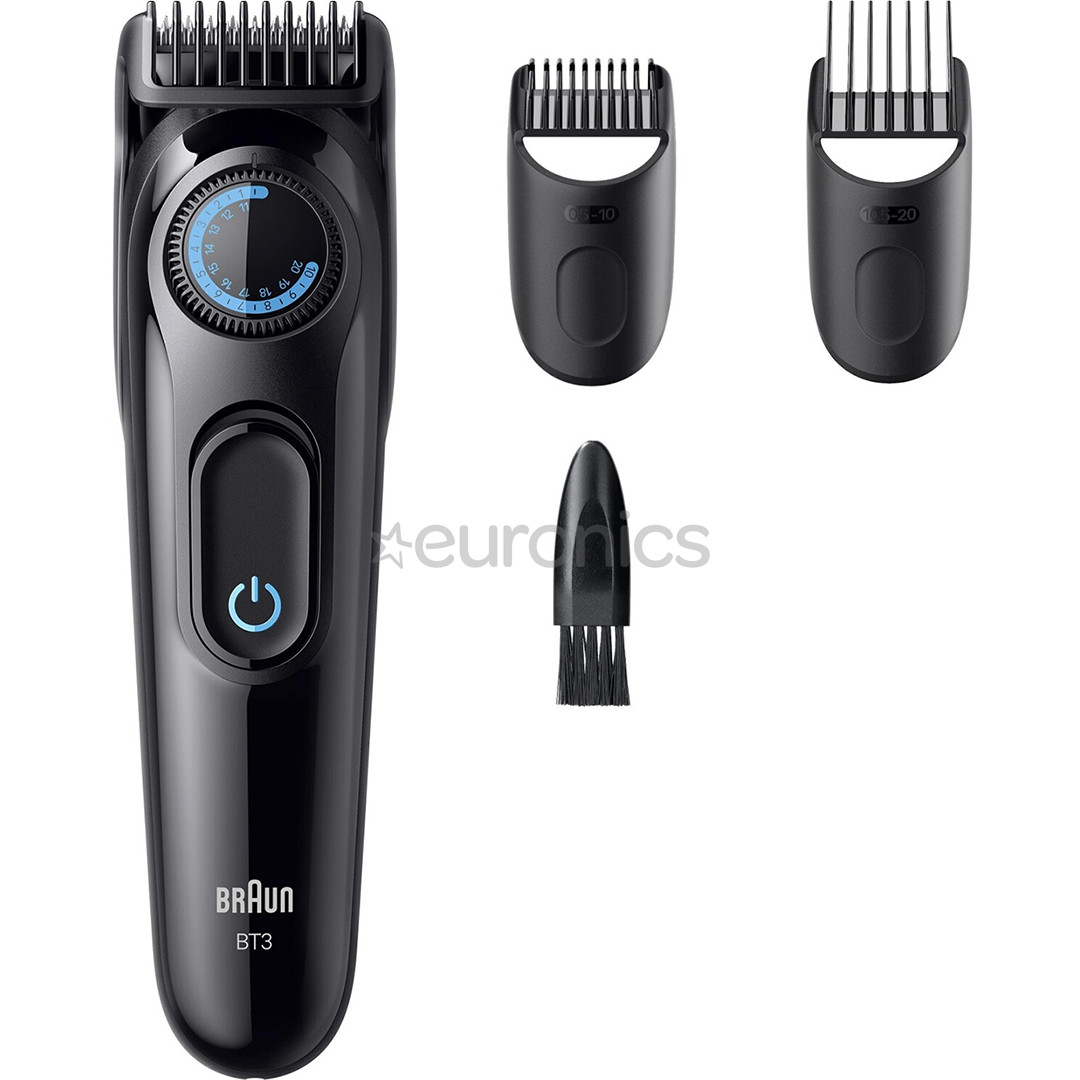 Braun Beard Trimmer Series 3, черный - Триммер для бороды