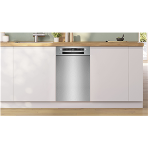 Bosch, Series 4, 10 place settings - Built-in dishwasher