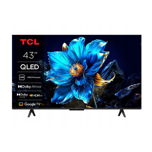 TCL P79K, 43'', 4K UHD, QLED, must - Teler 43P79K