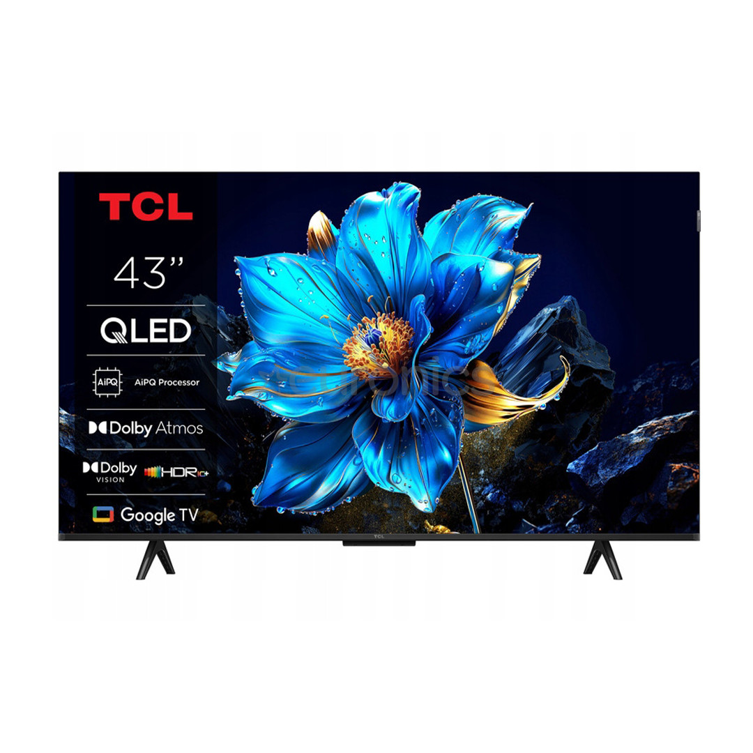 TCL P79K, 43'', 4K UHD, QLED, must - Teler