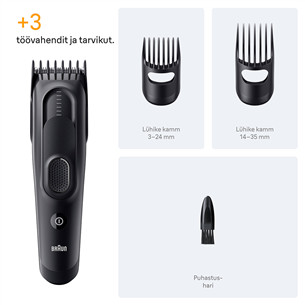 Braun Hair Clipper Series 5, black - Hair clipper