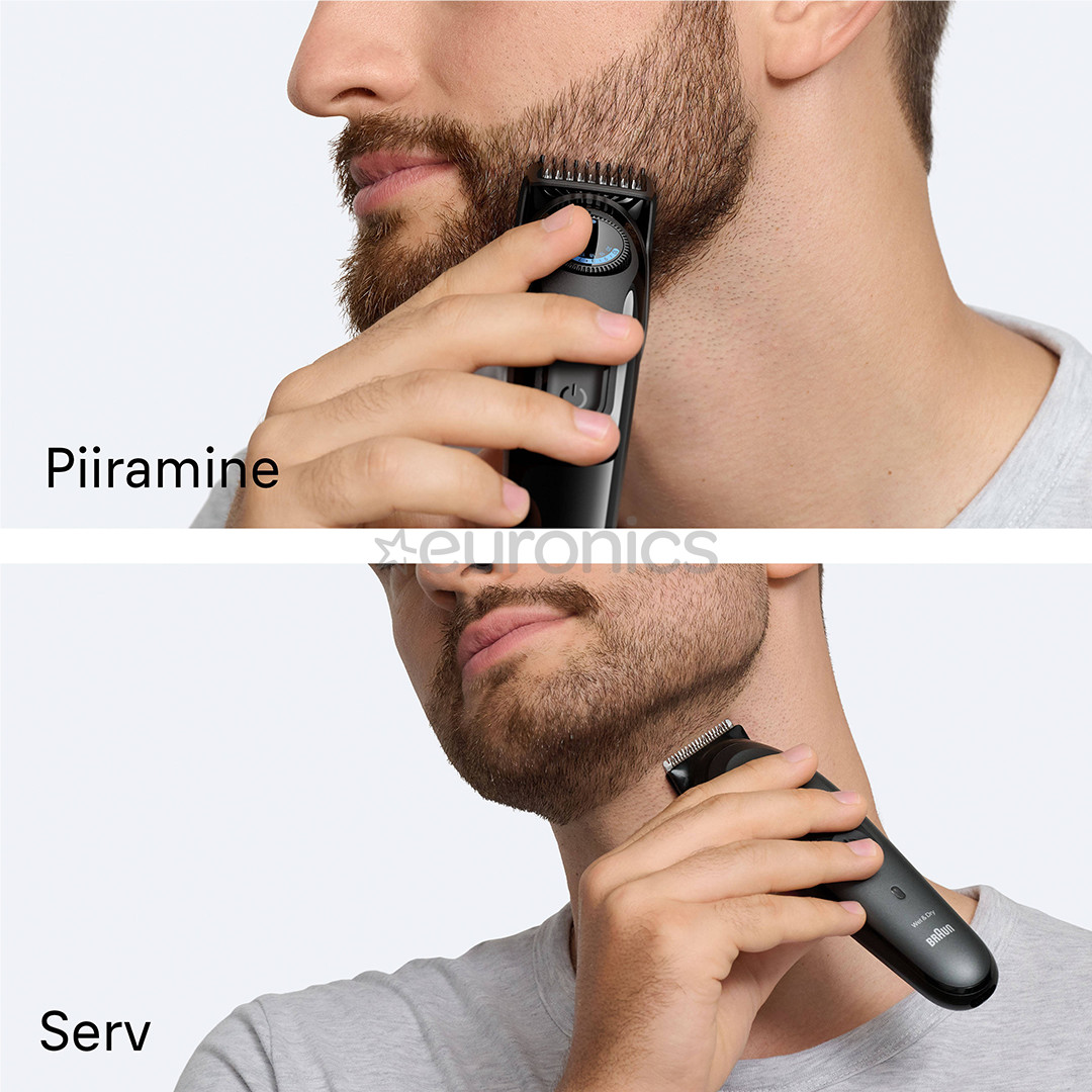 Braun Beard Trimmer Series 3, черный - Триммер для бороды