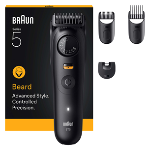 Braun Series 5, black - Beard trimmer BT5520