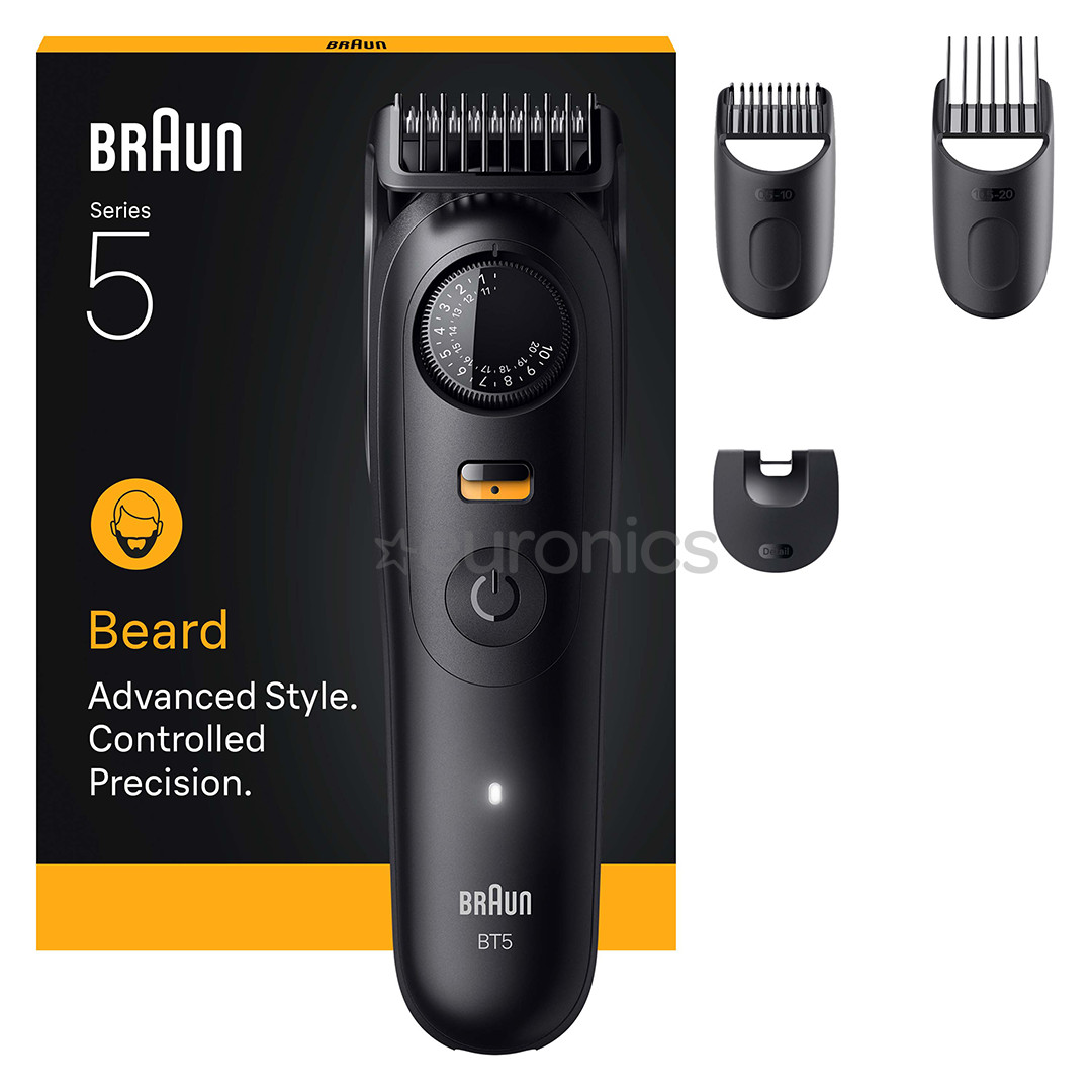 Braun Series 5, черный - Триммер для бороды