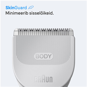 Braun Series 3, белый - Триммер