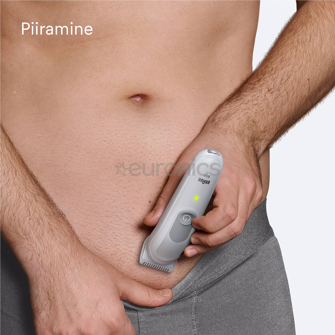 Braun Series 3, white - Body groomer