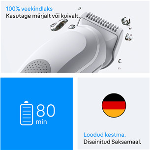 Braun Series 3, белый - Триммер