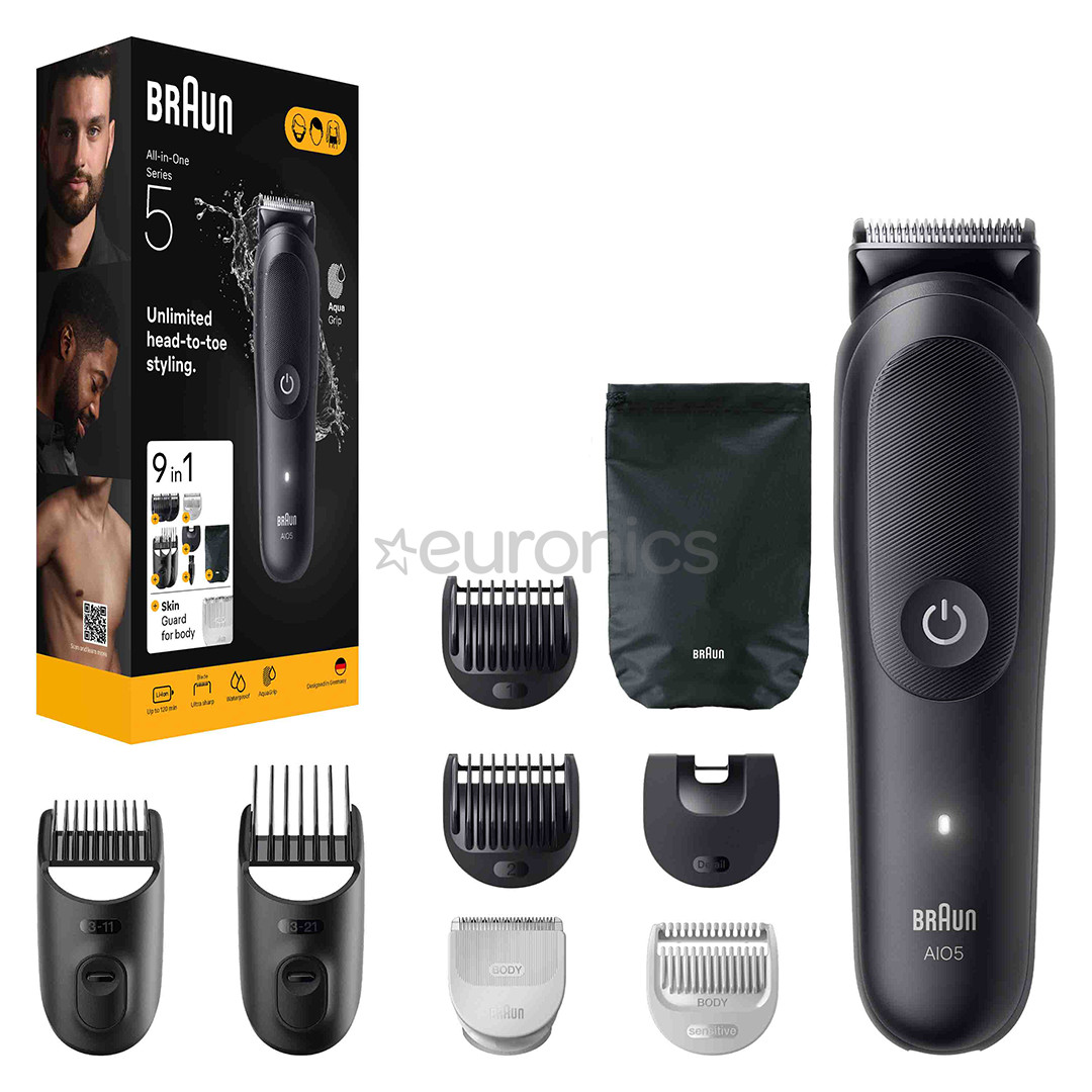 Braun Series 5, 9 в 1, черный - Мультитриммеp