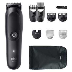 Braun Series 5, 9-in-1, black - Grooming kit