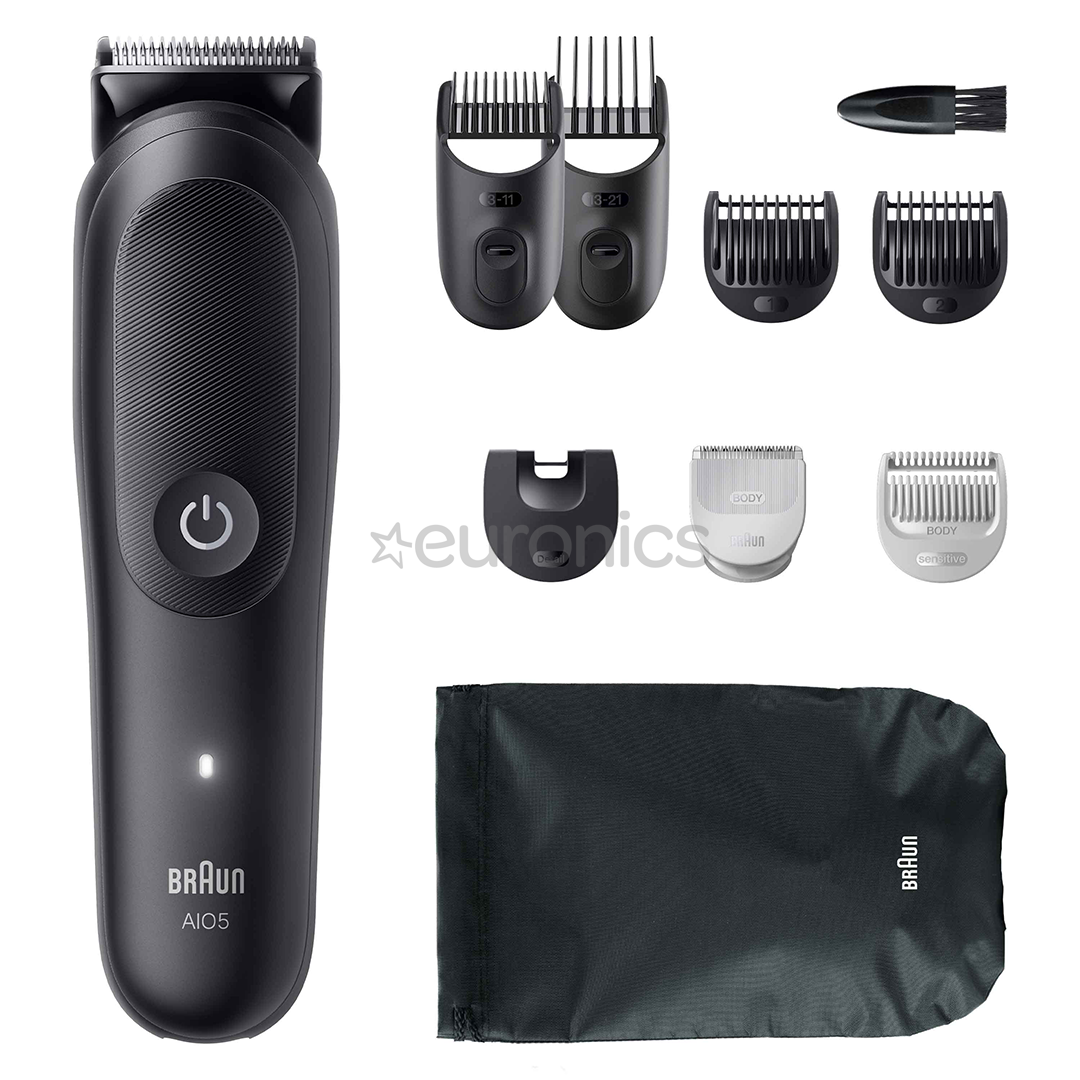 Braun Series 5, 9-in-1, black - Grooming kit
